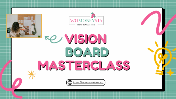 Vision Board Masterclass | Dream to Reality Blueprint cover