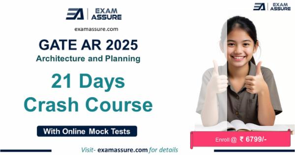 Crash Course for GATE Architecture and Planning (Recorded Course) cover