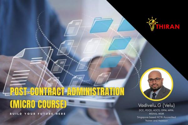 POST-CONTRACT ADMINISTRATION (MICRO COURSE) cover