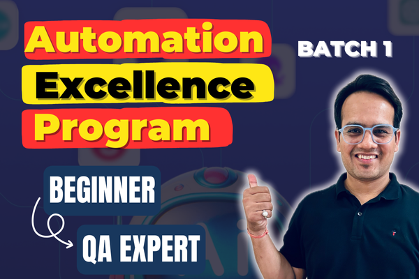 Automation Excellence Program Batch 1 cover