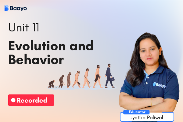 Unit 11 - Evolution and Behaviour cover