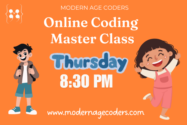 Online Coding Master Class (28th Nov) cover