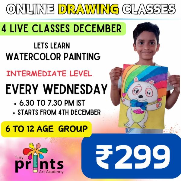 6 to 12 Intermediate Level Wednesday Class, December 2024 cover