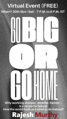Go BIG or go home! cover
