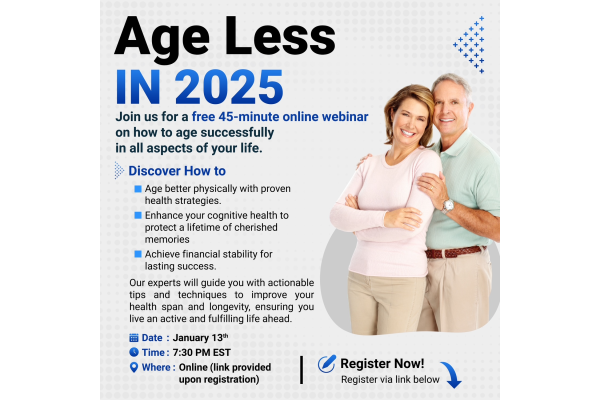 Age Less in 2025! cover