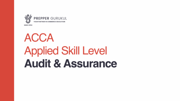 ACCA ALPHA Batch - Audit & Assurance cover