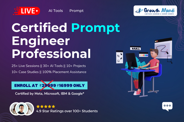 Certified Prompt Engineer Professional [30+ AI Tools] cover