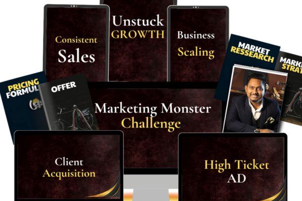 Prince Chowdhury - Marketing Monster cover