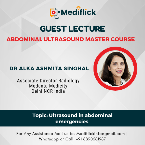 Guest lecturer for Abdominal Ultrasound Master Course cover