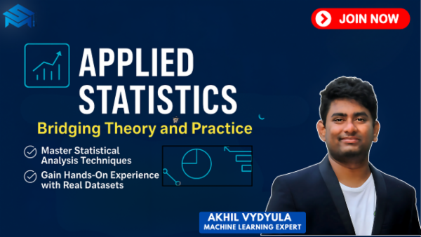 Applied Statistics: Bridging Theory and Practice cover