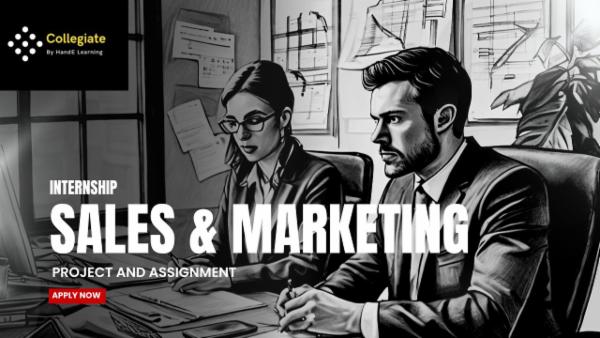 Internship in Marketing and Sales cover