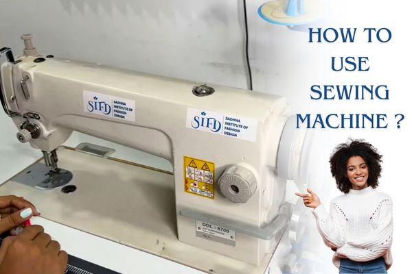 How to use sewing machine ? cover