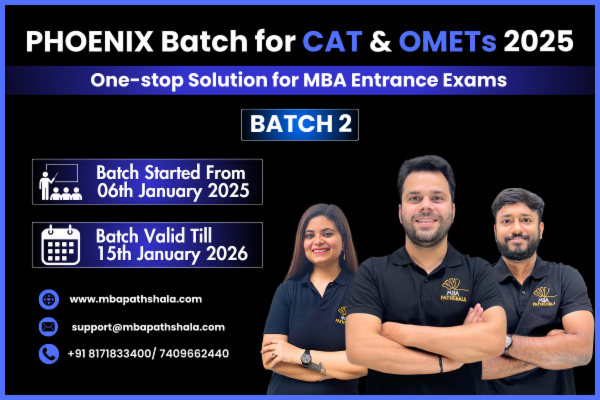 Complete CAT & OMETs 2025 Preparation Batch 02 (Basic to Advanced) | Phoenix Batch cover