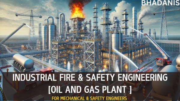 OIL AND GAS PLANT FIRE & INDUSTRIAL SAFETY ENGINEERING cover