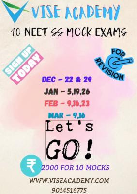 NEET SS 2024 MOCK TESTS cover