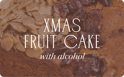 Egg-Free Christmas Plum Cake (Contains Rum)