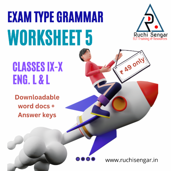 IX-X Grammar 5 + Ans. Key cover