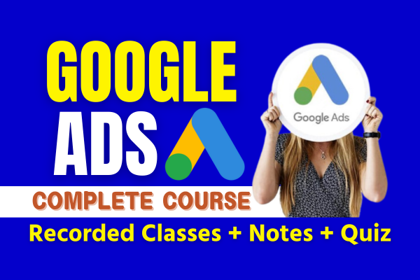 Google Ads Course cover
