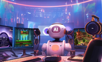 Game development with AI cover