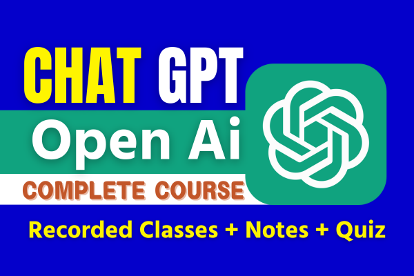 Chat GPT Course cover