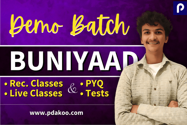 BUNIYAAD Exam Demo cover