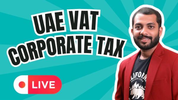 UAE VAT+ Corporate Tax (Only) cover