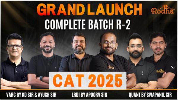 CAT 2025 | COMPLETE Batch - R2 ( Hinglish)) I Zero To Zenith Comprehensive Batch for CAT 2025 - Basic to Advance Courses of Quantitative Aptitude, Logical Reasoning & Data Interpretation, Verbal Ability Reading Comprehension – All In One cover