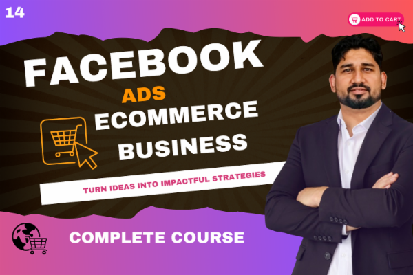 Facebook ads Course - ecommerce sales cover