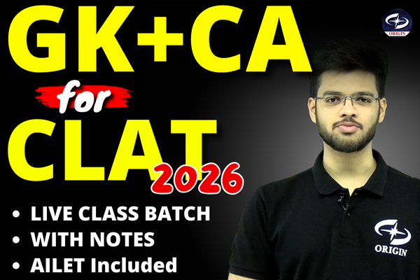CLAT 2026 - GKCA Preparation Batch cover