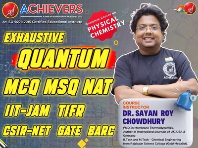 Exhaustive Quantum (IIT-JAM & TIFR) cover