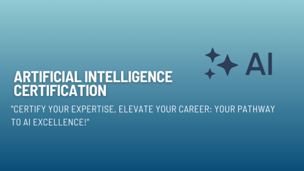 Artificial Intelligence Certification cover