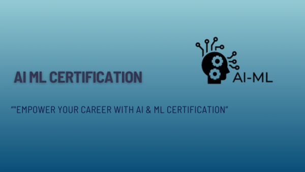 Artificial Intelligence (AI) and Machine Learning (ML) - Certification cover