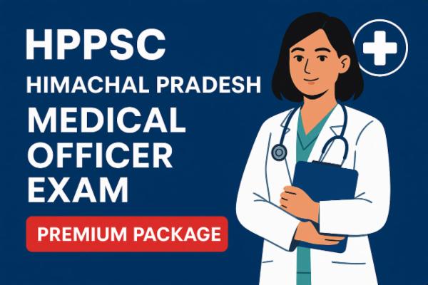 HPPSC Himachal Pradesh Medical Officer Exam Premium Package cover