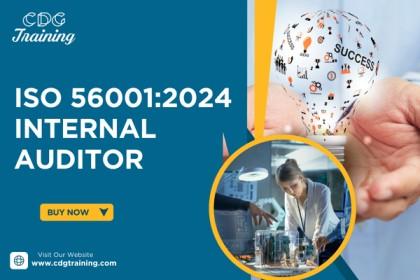 ISO 56001:2024 Internal Auditor cover