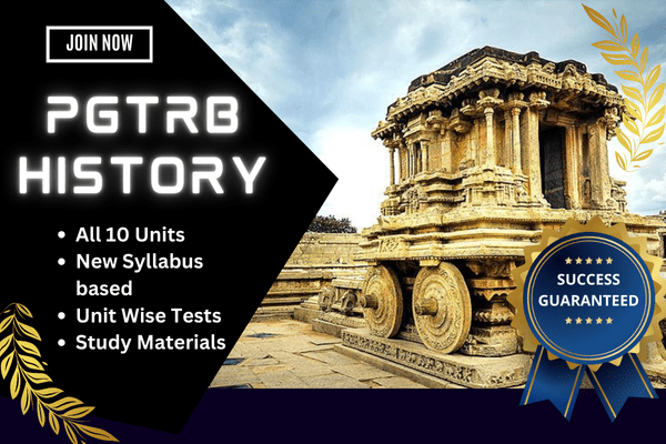 PGTRB HISTORY COURSE - 2025 DETAILED cover