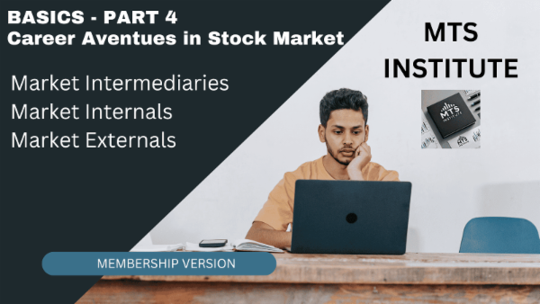 Basics - Step 4 (Career Avenues in Stock Markets) cover