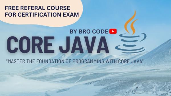 CORE JAVA (Reference Course)