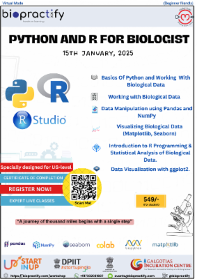 Python and R For Biologist