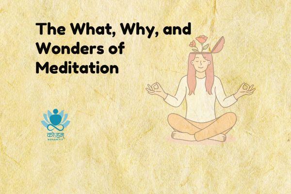 The What, Why, and Wonders of Meditation cover