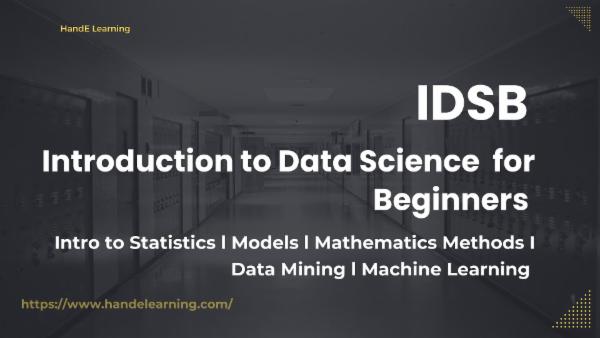 Introduction to Data Science and Statistics for Beginners  cover