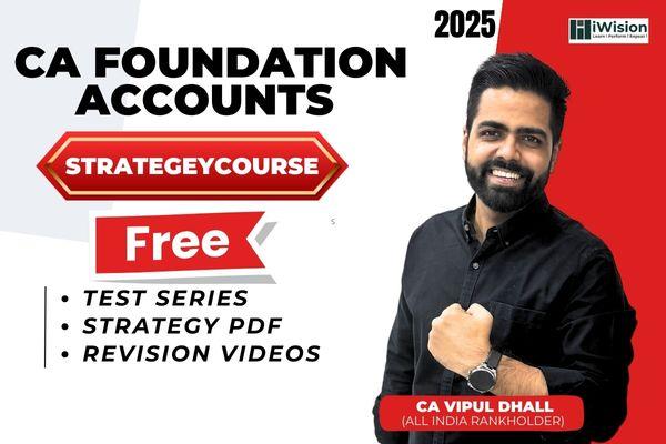 CA Foundation 2025 cover