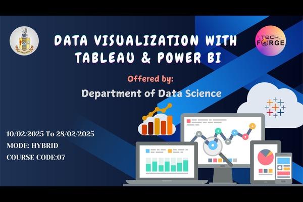 Data Visualization with Tableau & Power BI cover