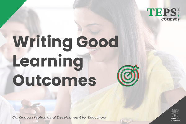 Deep-Dive Course: Writing Good Learning Outcomes cover