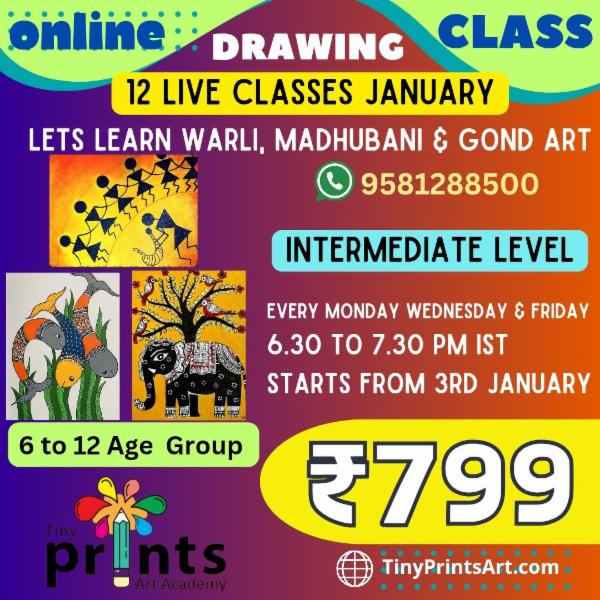 6 to 12 Age Group Monday, Wednesday, Friday January 2025 Batch cover