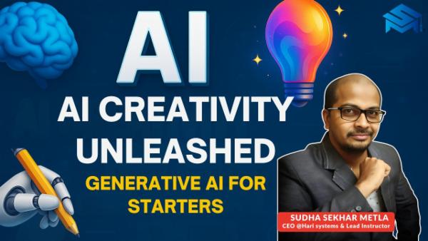 AI Creativity Unleashed: Generative AI for Starters cover