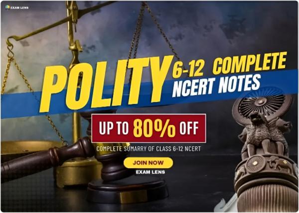 POLITY -NCERT NOTES (6th-  12th) cover