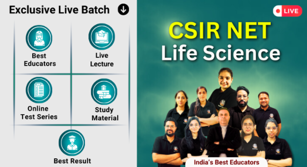 CSIR NET Life Science Live 2025 cover