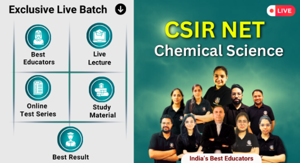CSIR NET Chemical Science Live 2025 cover