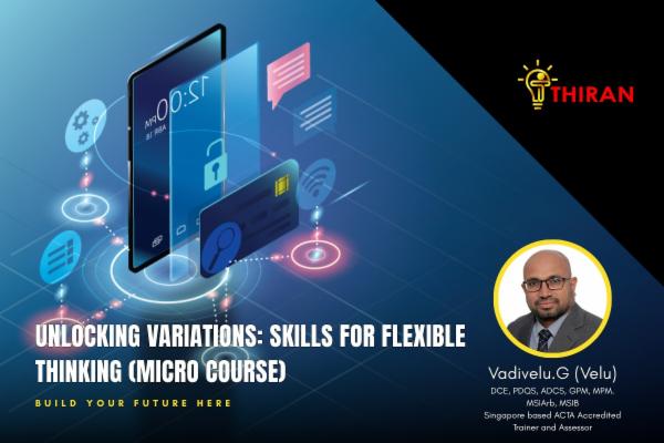 UNLOCKING VARIATIONS: SKILLS FOR FLEXIBLE THINKING (MICRO COURSE) cover