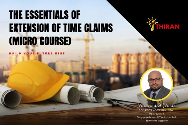 THE ESSENTIALS OF EXTENSION OF TIME CLAIMS cover